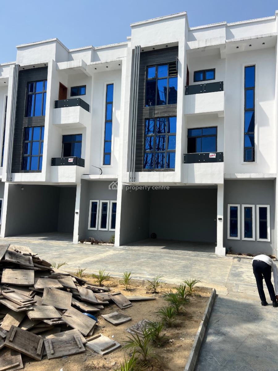 Newly Built 4 Bedroom with 2 Sitting Room and Bq at Kusenla Ikate, Ikate Elegushi, Lekki, Lagos, Terraced Duplex for Sale