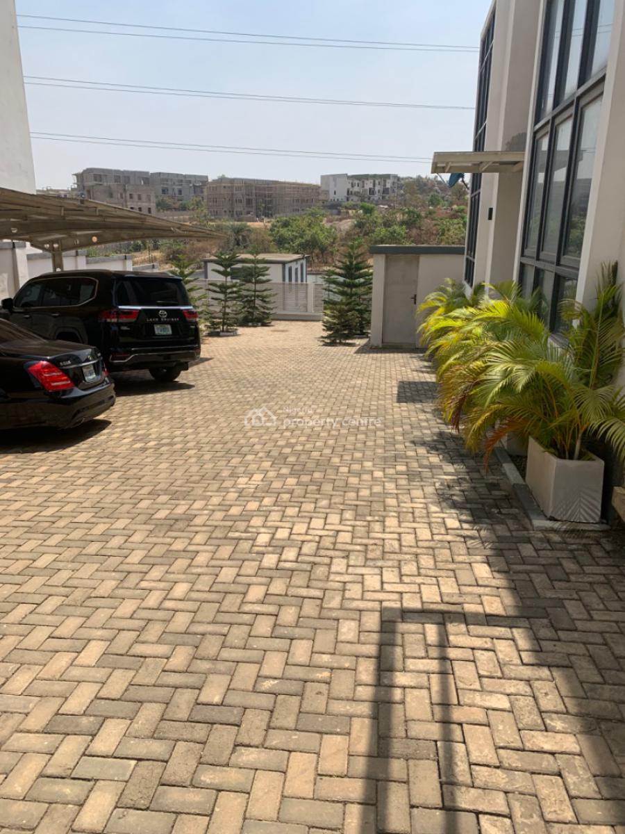Newly Built and Furnished 5 Bedroom 5 Bedroom Terraced Duplex with Bq, Apo Dutse District, Abuja, Apo, Abuja, Terraced Duplex for Rent