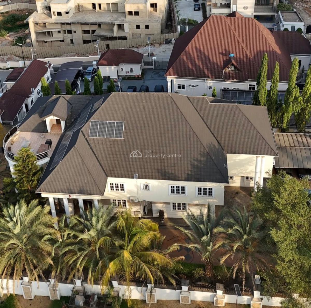 7 Bedroom Serviced Detached Mansion,gym,penthouse,pool,chalet,cofo, Serene Neighborhood, Asokoro District, Abuja, Detached Duplex for Sale