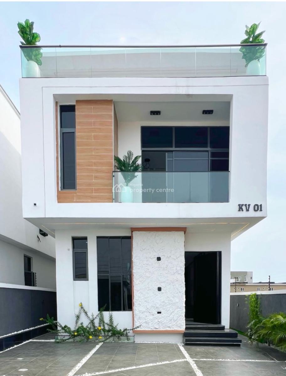 Contemporary Designed 5 Bedroom Fully Detached with Pool Duplex, Orchid, Lekki, Lagos, Detached Duplex for Sale