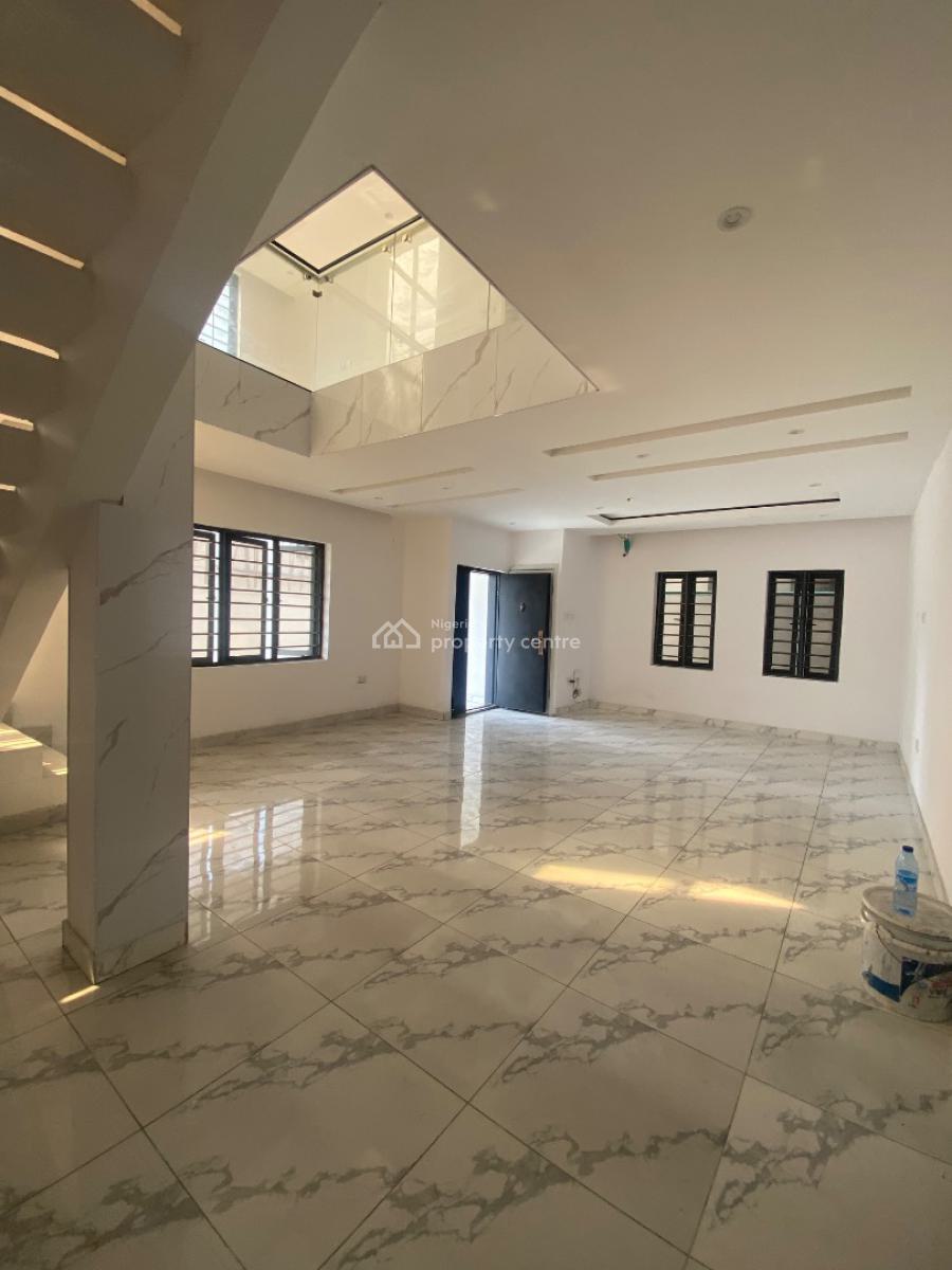 Beautifully Built 4bed in a Secured Envrmt with Gud Light, Ologolo, Lekki Lagos, Lekki, Lagos, Semi-detached Duplex for Sale