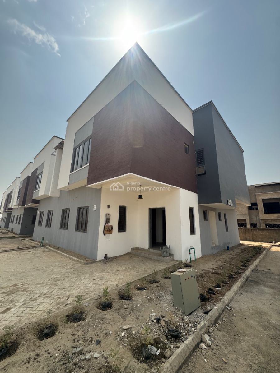 4 Bedroom Advanced Duplex Carcass, Federal Housing, Lugbe District, Abuja, Semi-detached Duplex for Sale