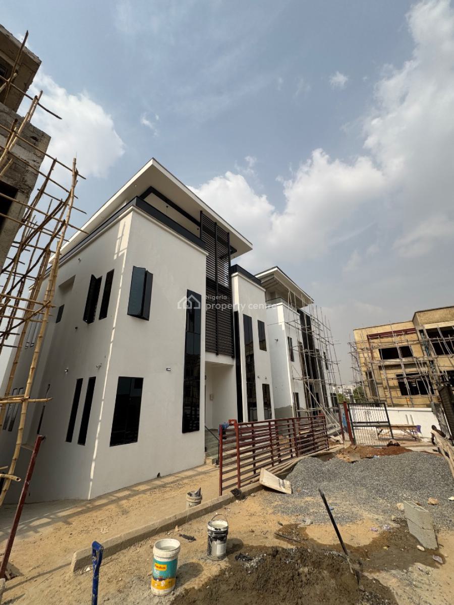 5 Bedroom Fully Detached Duplex Carcass Available+bq, Opp H-medix, Guzape District, Abuja, Detached Duplex for Sale