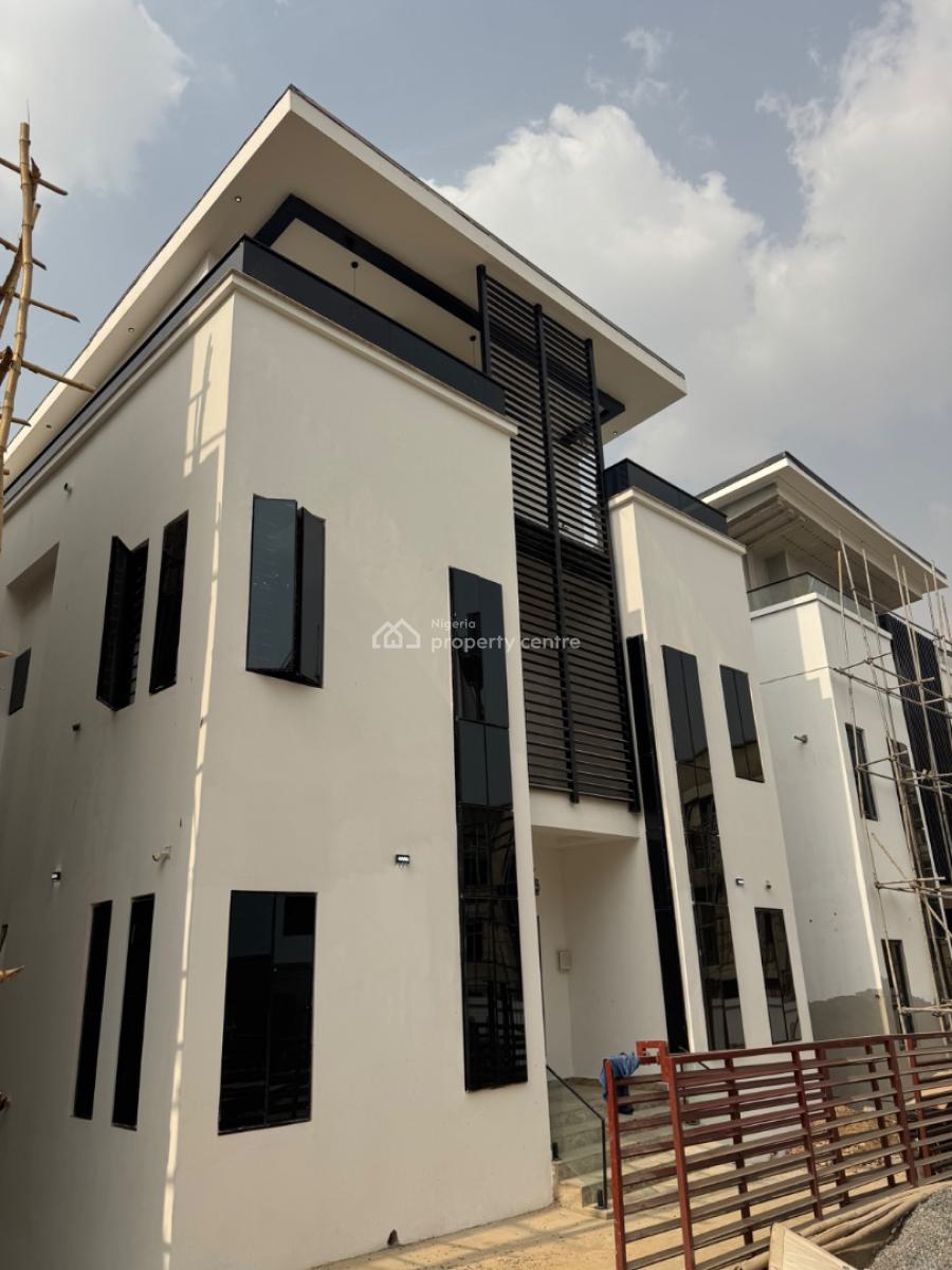 5 Bedroom Fully Detached Duplex Carcass Available+bq, Opp H-medix, Guzape District, Abuja, Detached Duplex for Sale