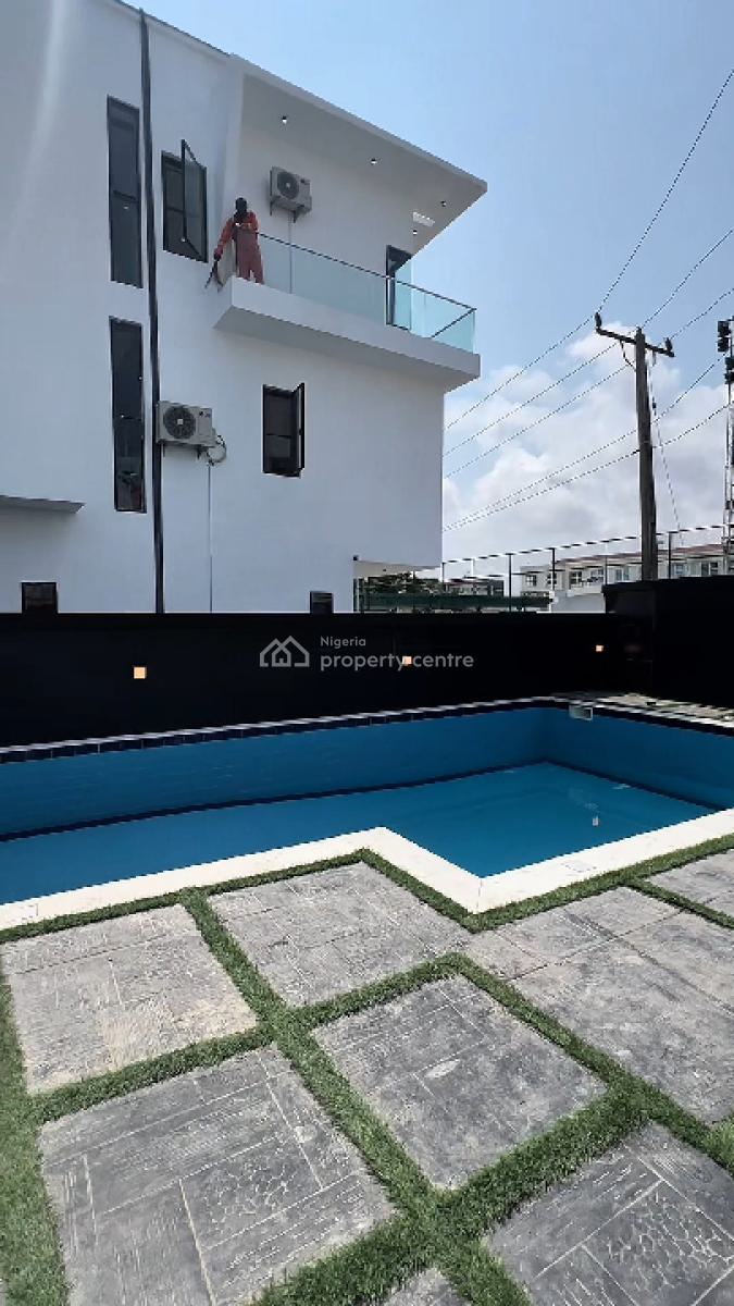 Luxury 4 Bedroom Terrace Duplex with Swimming Pool and Gym, Ikate Elegushi Road, Ikate, Lekki, Lagos, Terraced Duplex for Sale