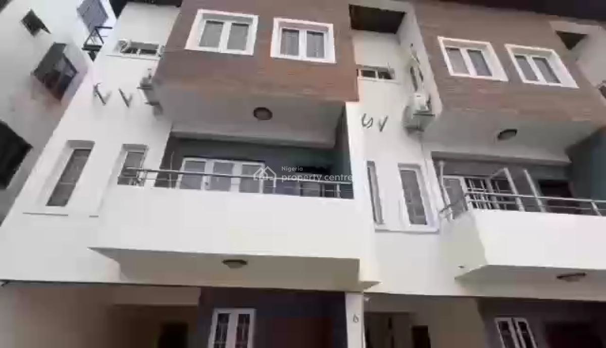 3 Bedroom Terraced Duplex with Attached Mini Flat, Around Covenant Church and Blenco, Ikate, Lekki, Lagos, Terraced Duplex for Sale