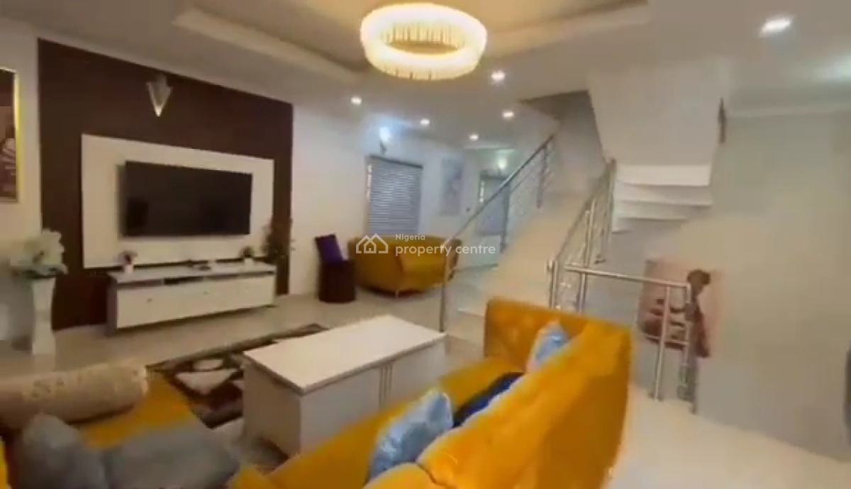 3 Bedroom Terraced Duplex with Attached Mini Flat, Around Covenant Church and Blenco, Ikate, Lekki, Lagos, Terraced Duplex for Sale