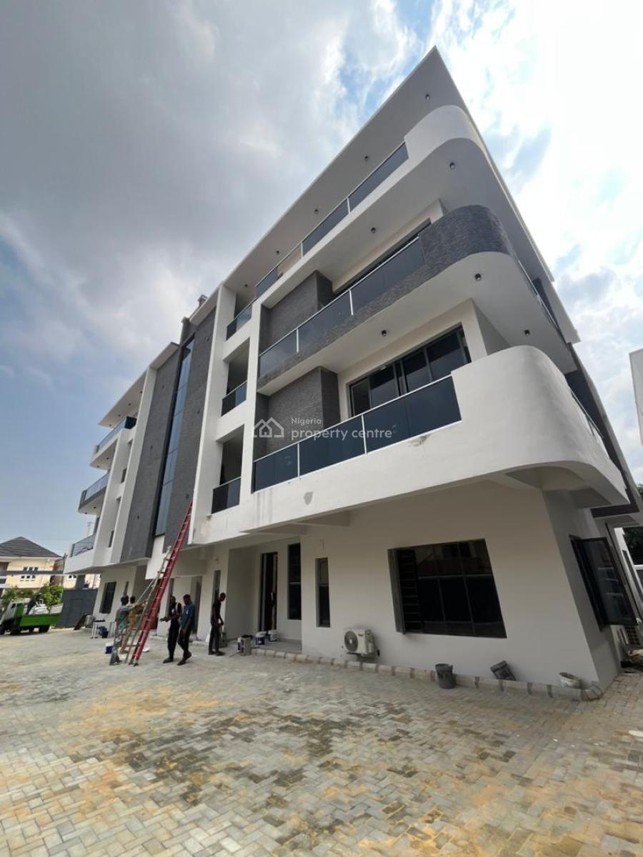 3 Bedroom Apartment with a Room Bq, Lekki, Lekki Phase 1, Lekki, Lagos, Flat / Apartment for Sale