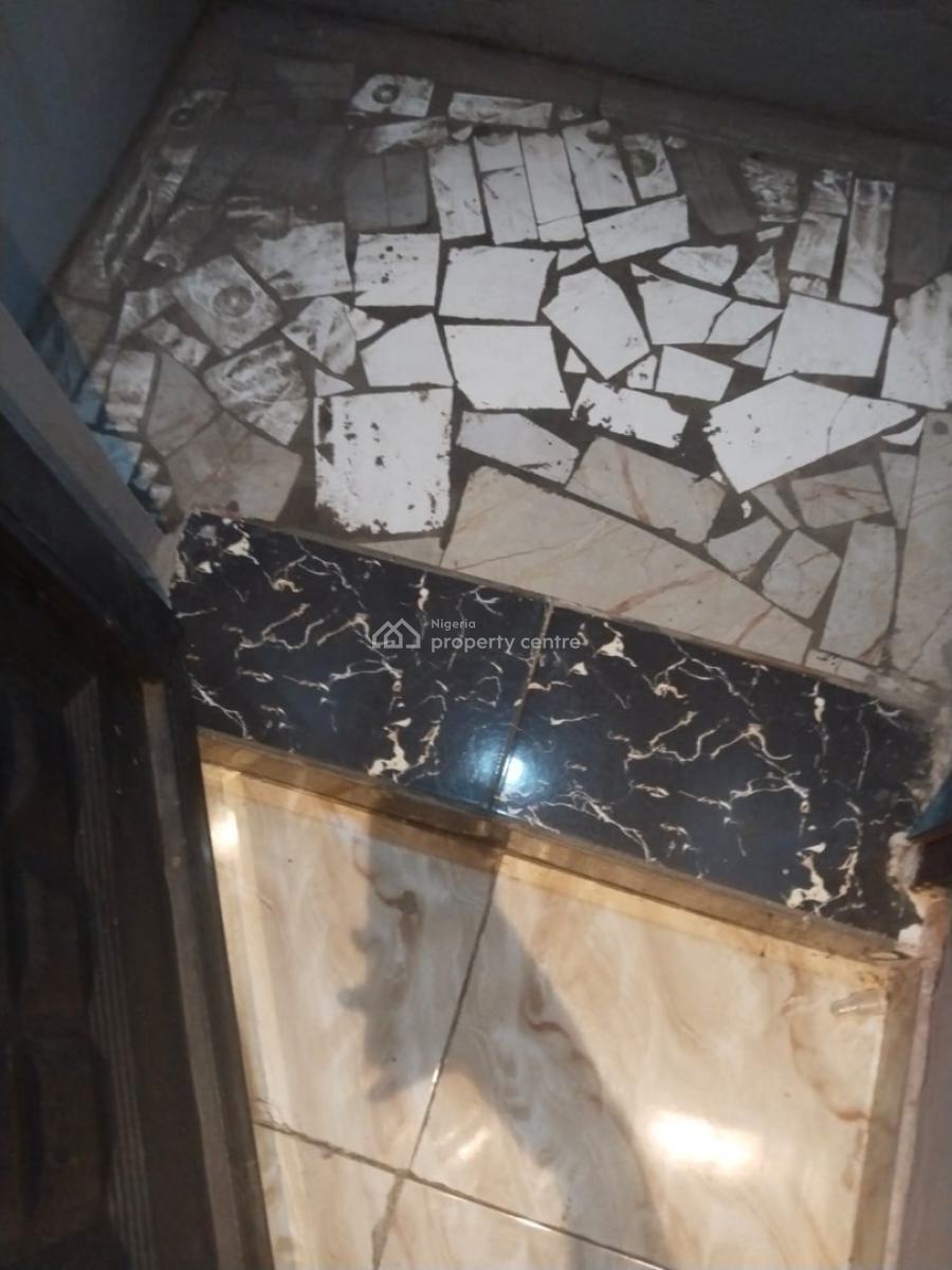 Standard Miniflat Upstairs with Massive Pop Private Balcony Car Park, Fola Agoro, Yaba, Lagos, Mini Flat (room and Parlour) for Rent