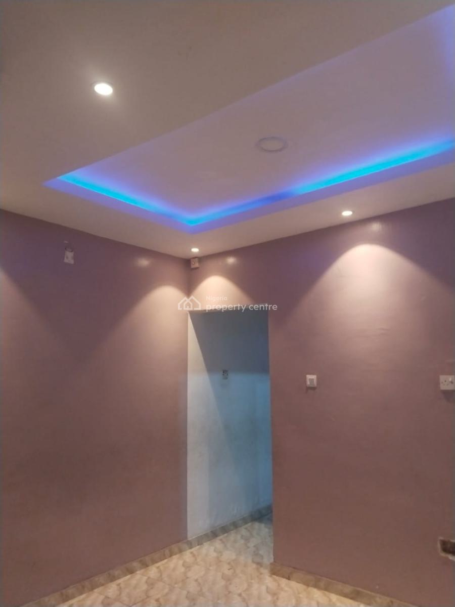 Standard Miniflat Upstairs with Massive Pop Private Balcony Car Park, Fola Agoro, Yaba, Lagos, Mini Flat (room and Parlour) for Rent