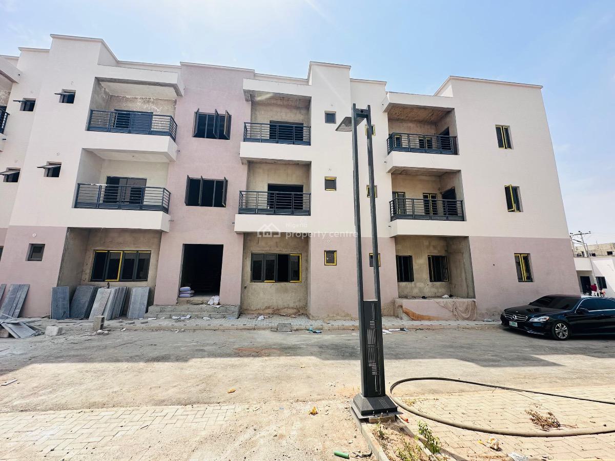 3 Bedroom Flat with Bq  Semi Finished, Kado, Abuja, Block of Flats for Sale