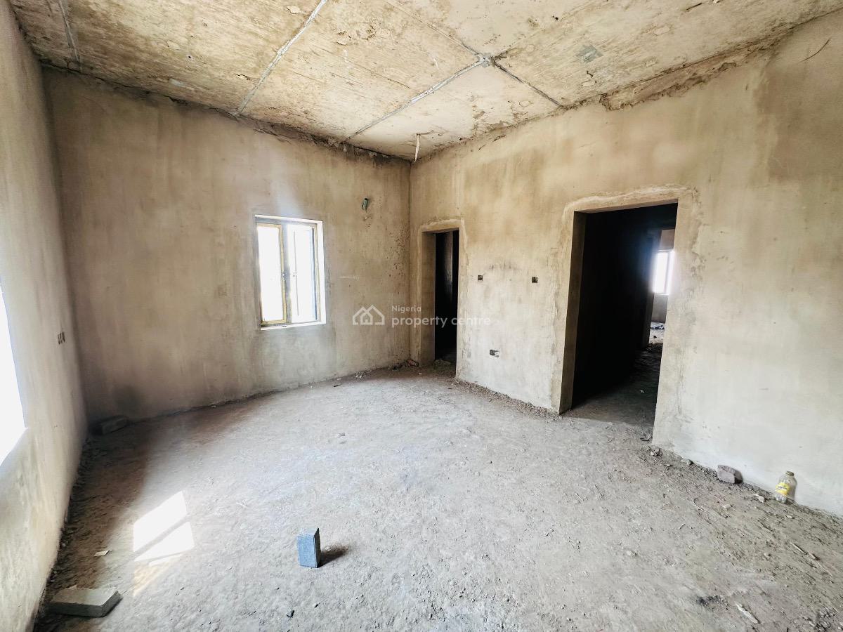 3 Bedroom Flat with Bq  Semi Finished, Kado, Abuja, Block of Flats for Sale