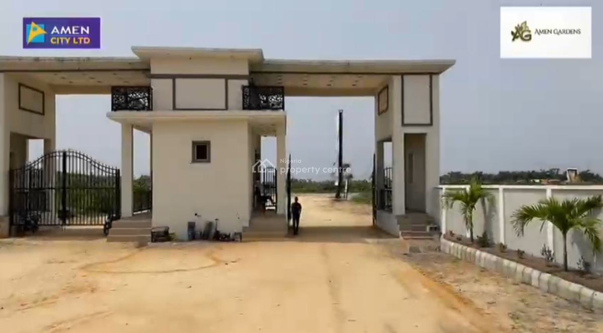 Land with Cofo, Amen Gardens Along Eleko Beach Road, Ibeju Lekki, Lagos, Residential Land for Sale