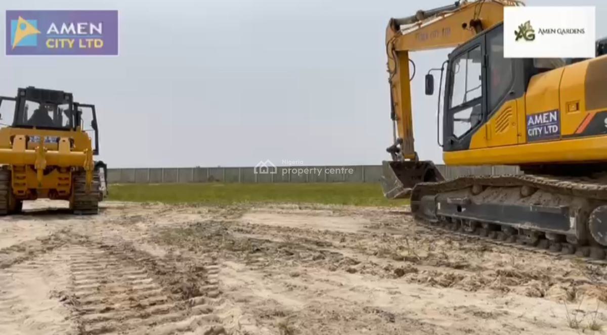 Land with Cofo, Amen Gardens Along Eleko Beach Road, Ibeju Lekki, Lagos, Residential Land for Sale