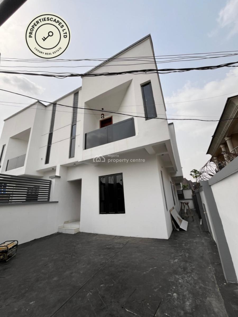 Elegant 4-bedroom Semi-detached Duplex, Crafted with Modern Finishes a, Gbagada, Lagos, Semi-detached Duplex for Sale