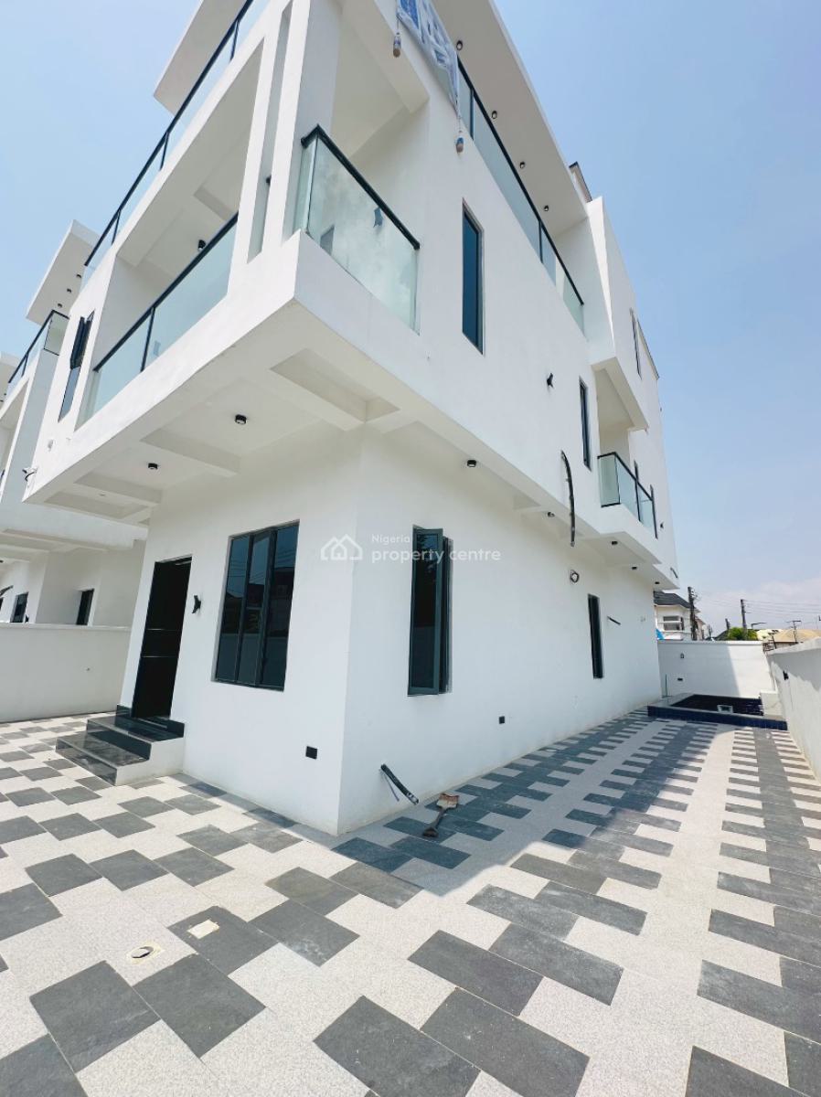 Spacious 5 Bedroom Detached on Corner Piece, Ikota, Lekki, Lagos, Detached Duplex for Sale