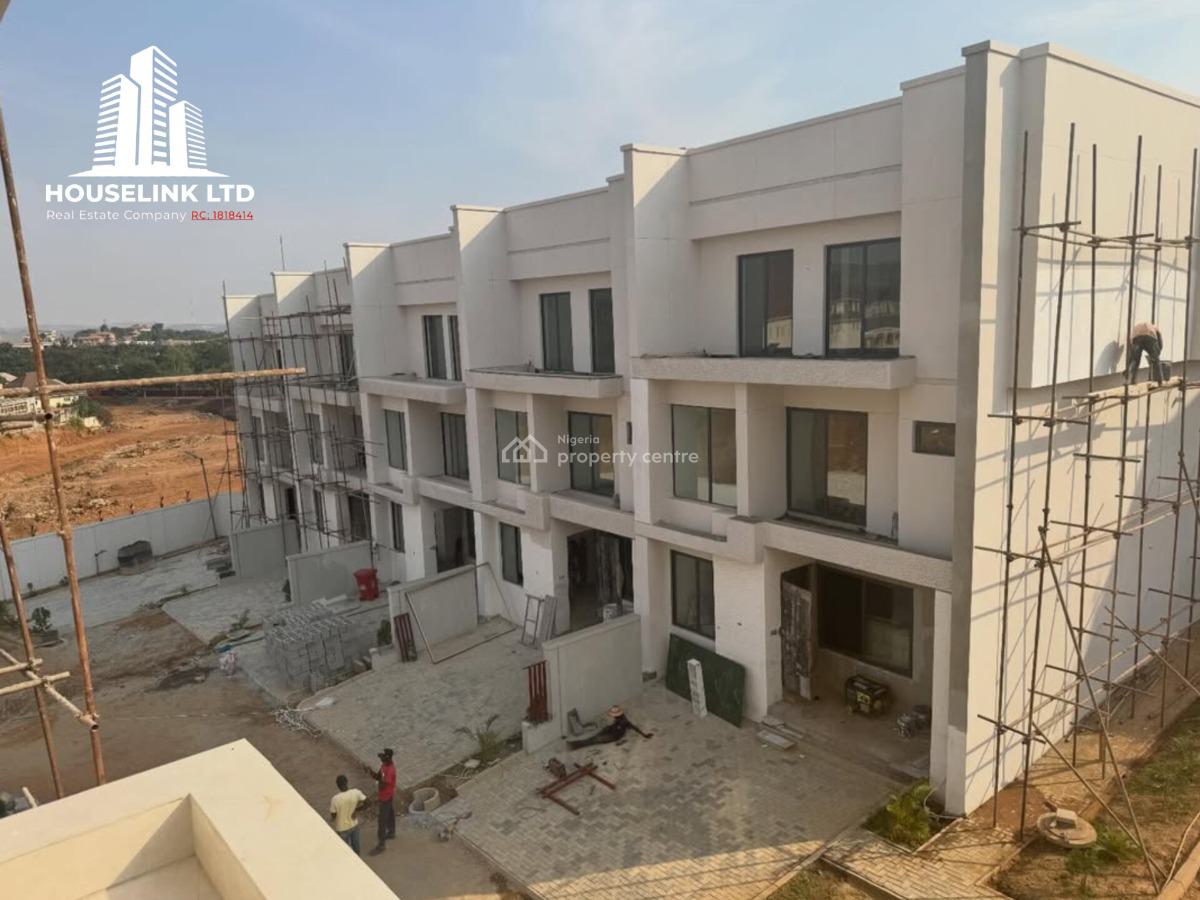 Serviced Luxury Built 4 Bedroom Terrace Duplex with Bq Available, Maitama Main Abuja, Maitama District, Abuja, Terraced Duplex for Sale