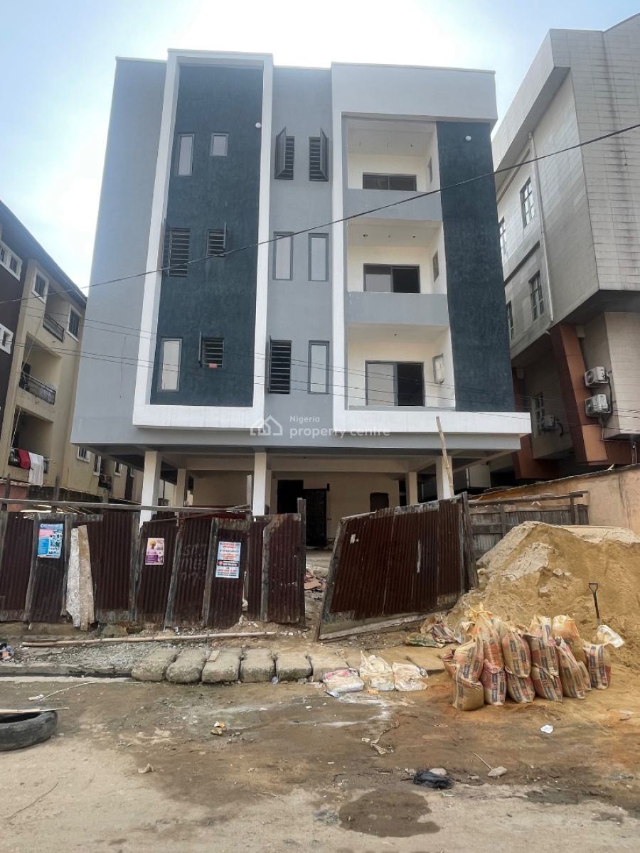 Newly Built 3 Bedroom Apartment with Bq, Secured Environment, Onike, Yaba, Lagos, Flat / Apartment for Sale