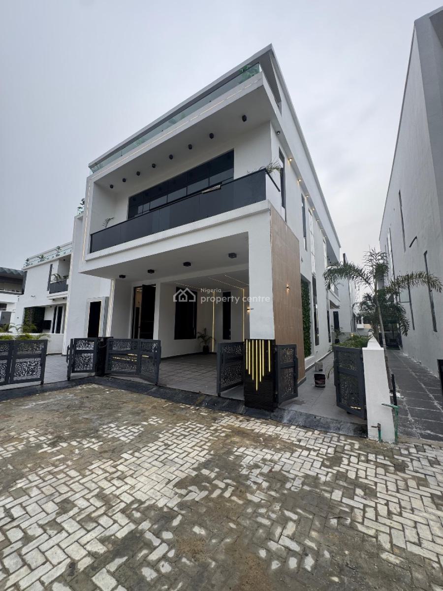 Newly Built 5 Bedroom Luxury Detached Duplex with a Gazebo, Lekki Conservation, Chevron Toll Gate, Lekki, Lagos, Detached Duplex for Sale