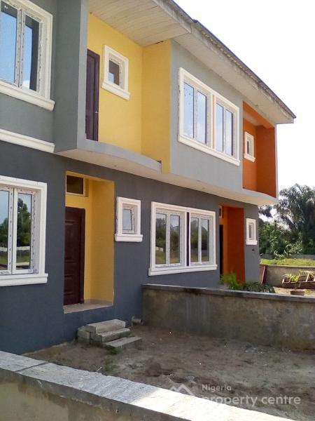 3 Bedroom Terraced Duplex with C of O and  All Rooms En Suite, Oribanwa, Ibeju Lekki, Lagos, Terraced Duplex for Sale