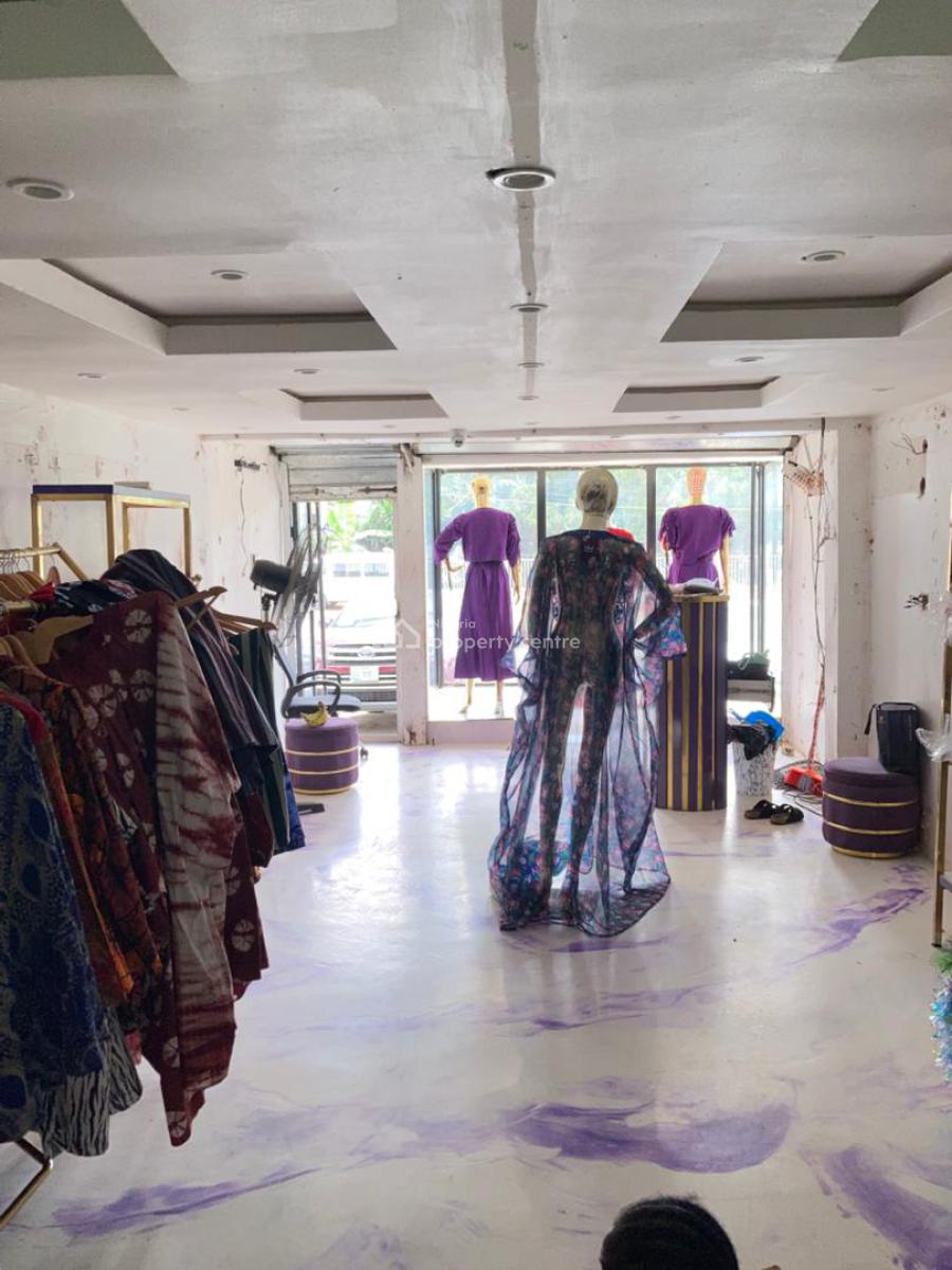 Very Beautiful Ground Floor Shop Space with Inbuilt Toilet, Directly Facing The Major Road Opebi Ikeja, Opebi, Ikeja, Lagos, Shop for Rent