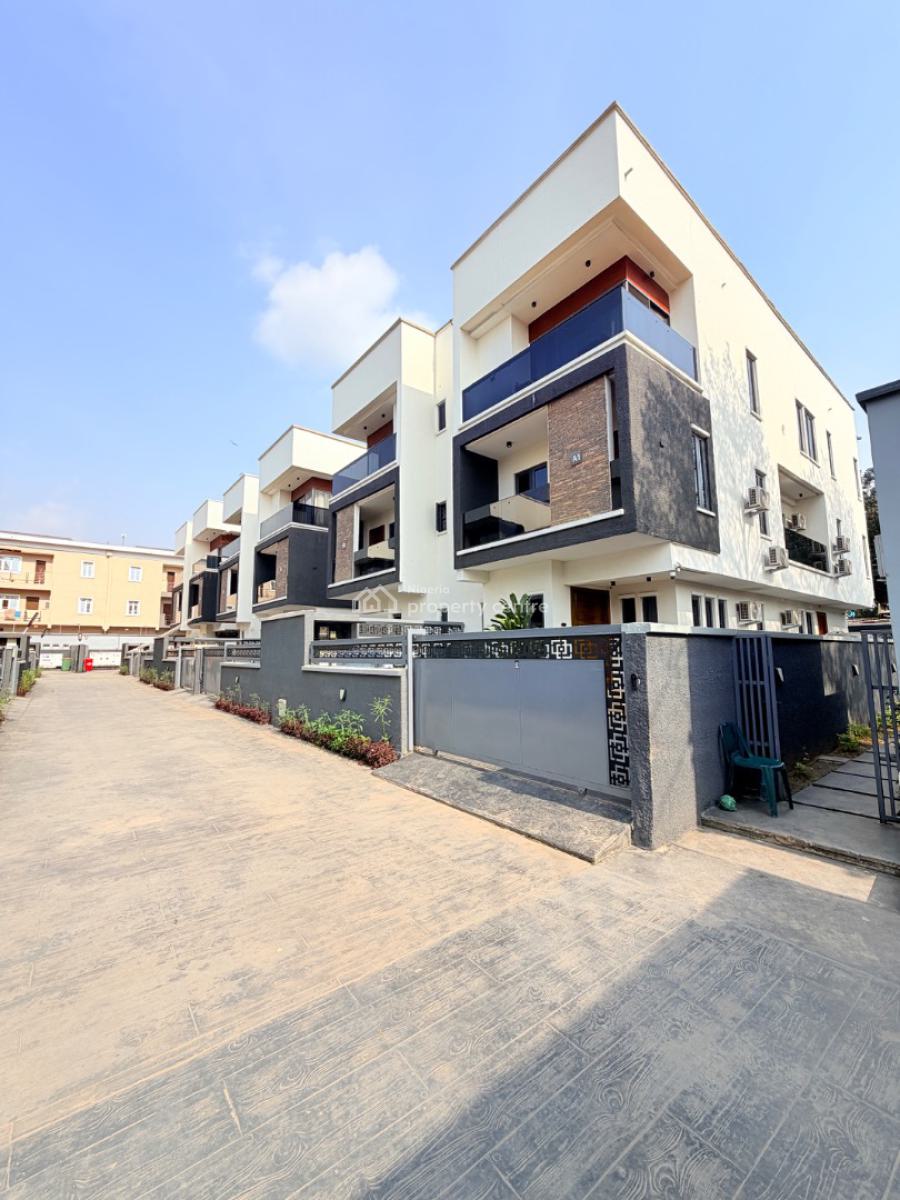 Gorgeous Furnished 4 Bedroom Semi Detached Duplex with a Bq and Pool, Ikeja Gra, Ikeja, Lagos, Semi-detached Duplex for Sale