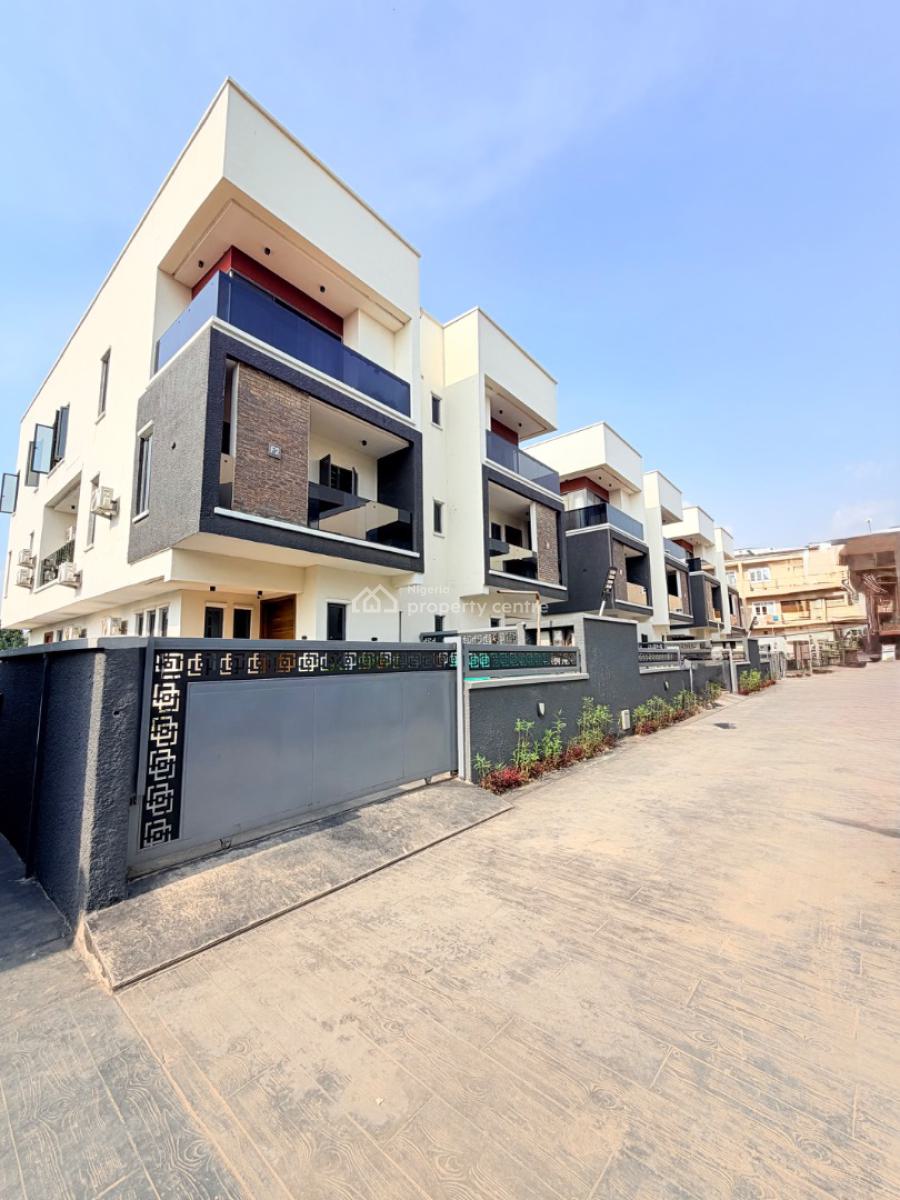 Gorgeous Furnished 4 Bedroom Semi Detached Duplex with a Bq and Pool, Ikeja Gra, Ikeja, Lagos, Semi-detached Duplex for Sale