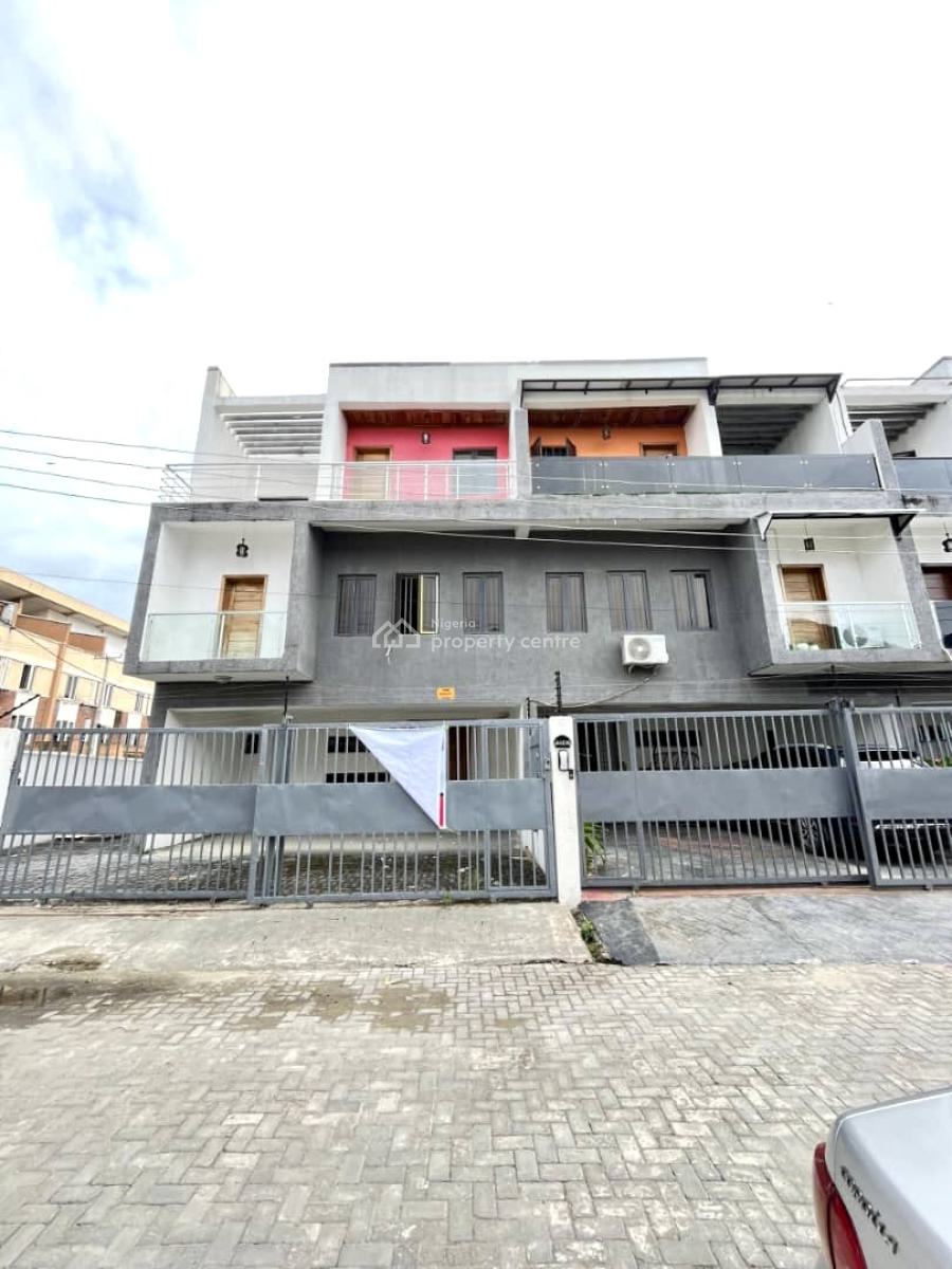 4 Bedroom Semi Detached Duplex with a Bq, Idado Estate, Idado, Lekki, Lagos, Semi-detached Duplex for Rent