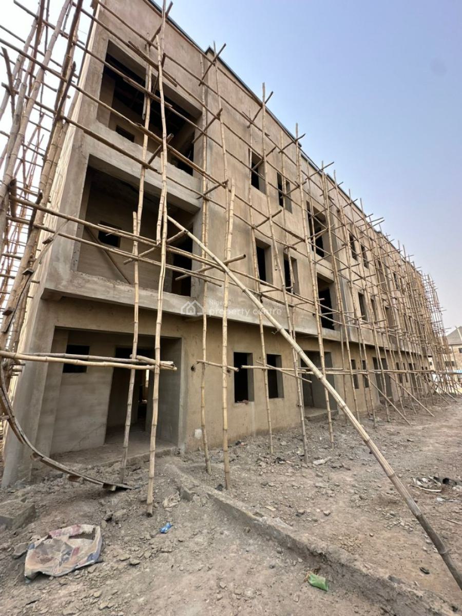 4 Units 4 Bedroom Terrace & Bq, Life Camp, Abuja, Terraced Duplex for Sale