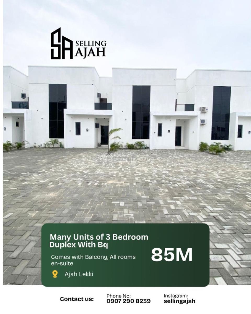 Civic Residences Is Live!, Abraham Adesanya, Ajah, Lagos, Semi-detached Duplex for Sale