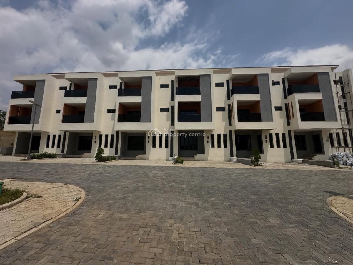 4bedroom Terrace Duplex with 2 Living Room and a Bq, Life Camp, Abuja, Terraced Duplex for Sale