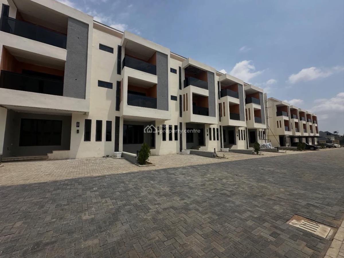 4bedroom Terrace Duplex with 2 Living Room and a Bq, Life Camp, Abuja, Terraced Duplex for Sale