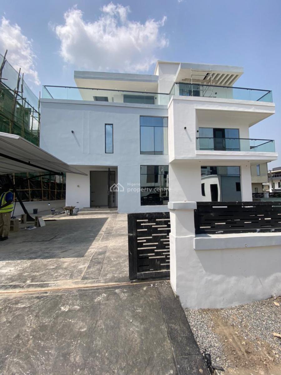 Luxury 5 Bedroom Fully Detached Duplex with Penthouse, Osapa, Lekki, Lagos, House for Rent