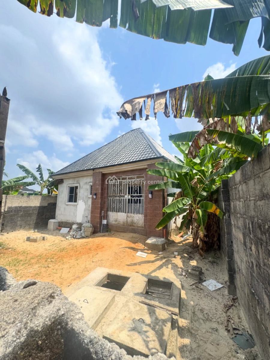 4 Bedroom Bungalow at 90% Completion, Cornerstone Road, Ozuoba, Port Harcourt, Rivers, Detached Bungalow for Sale