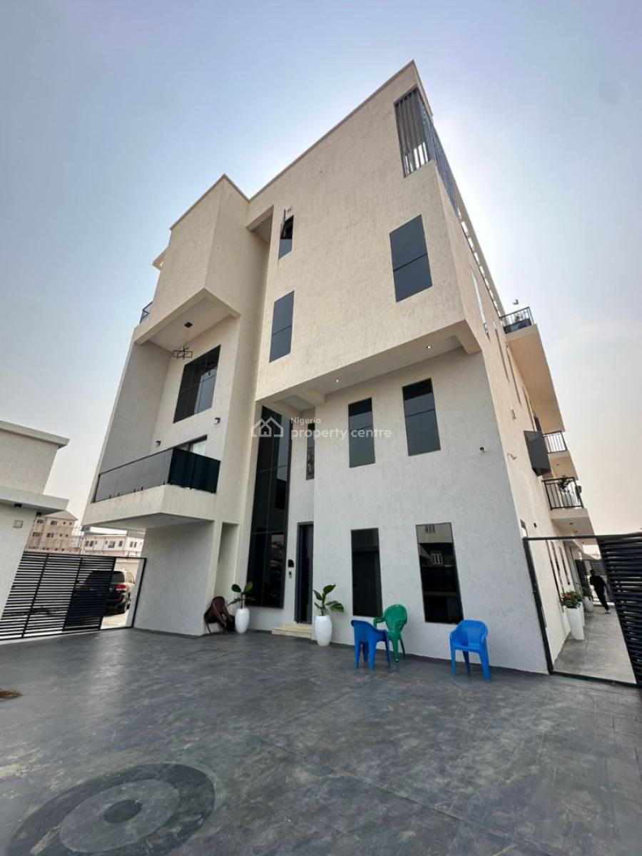 4 Bedroom Mansionette, Bq, Pool, Gym, Game Room Fully Automated Smart Home, Wuye, Abuja, Terraced Duplex for Sale