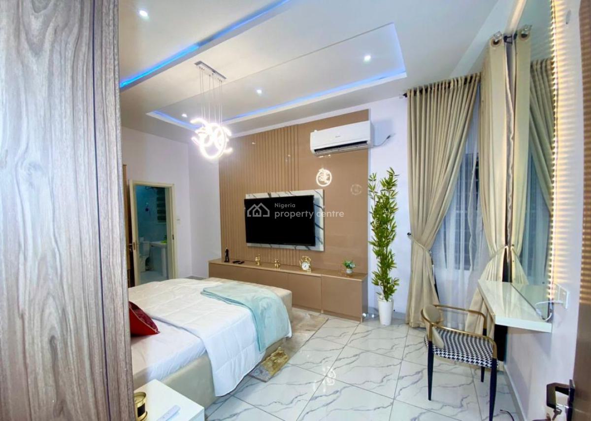 Fully Furnished Luxury 4 Bedroom Fully Detached Duplex + Bq, Agungi, Lekki, Lagos, Detached Duplex for Rent