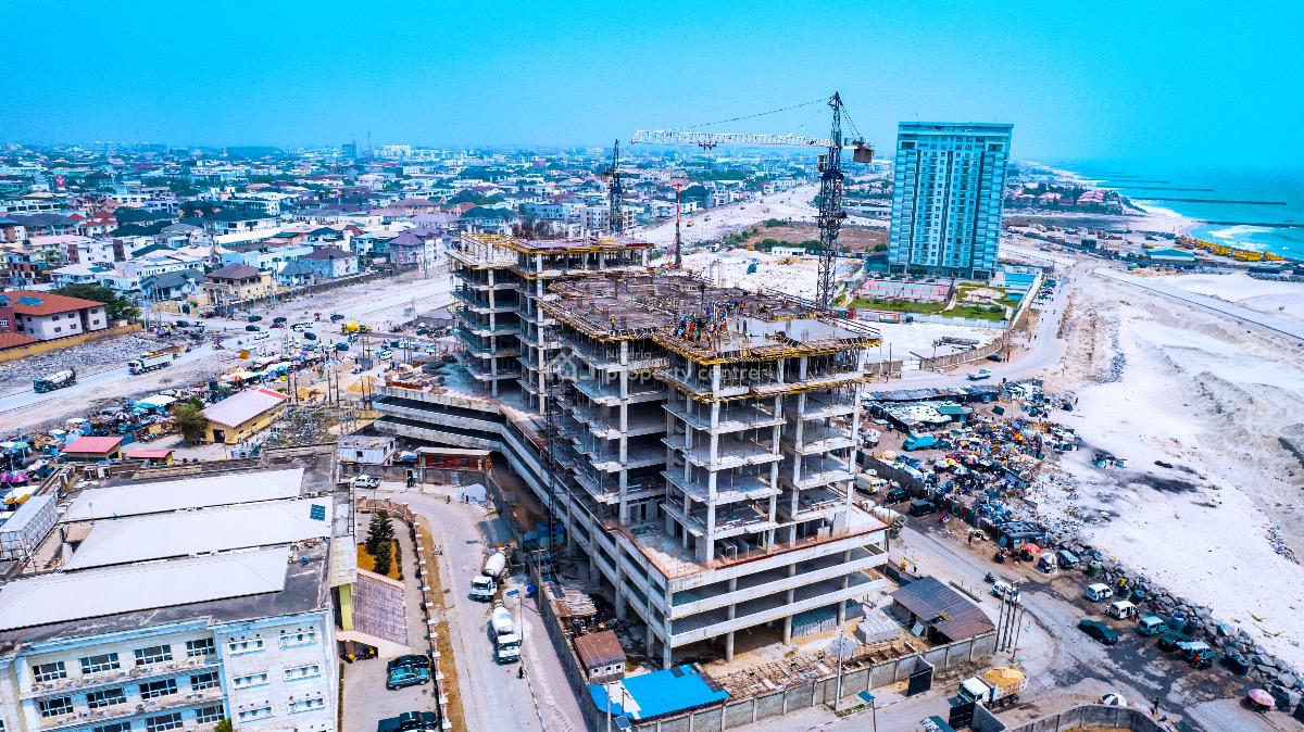 Luxury Standard Built 2 Bedroom with Excellent Facilities and Ocean View, in a Prime and Secured Location Blue Water Scheme, Victoria Island (vi), Lagos, Block of Flats for Sale