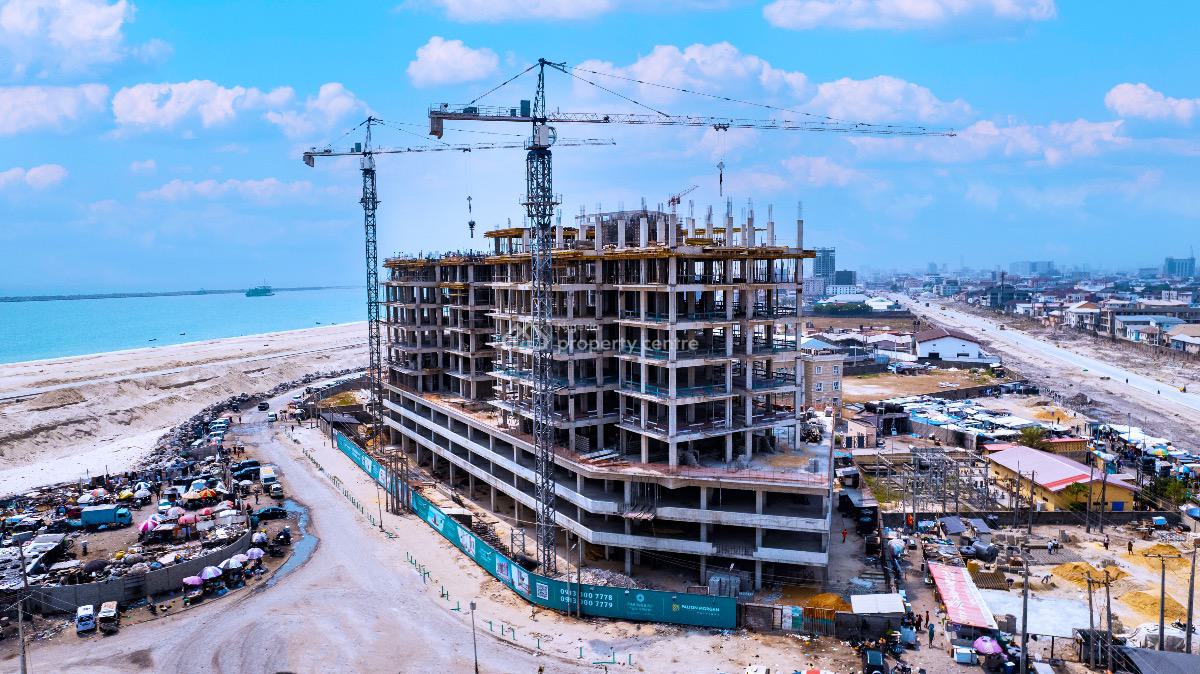 Luxury Standard Built 2 Bedroom with Excellent Facilities and Ocean View, in a Prime and Secured Location Blue Water Scheme, Victoria Island (vi), Lagos, Block of Flats for Sale