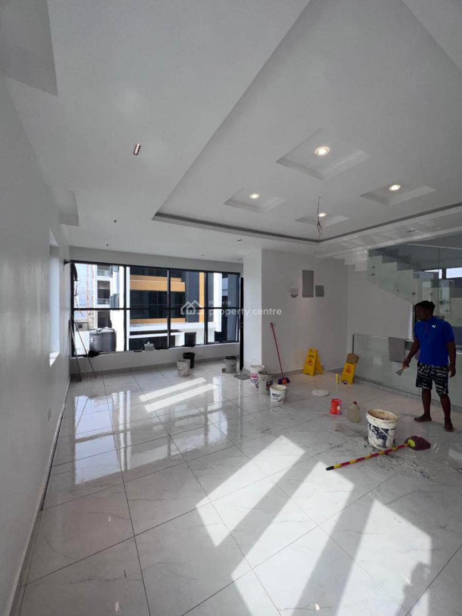 Brand New 4 Bedroom Terrace Duplex + Bq, Swimming Pool, Chevron, Lekki Expressway, Lekki, Lagos, Terraced Duplex for Sale