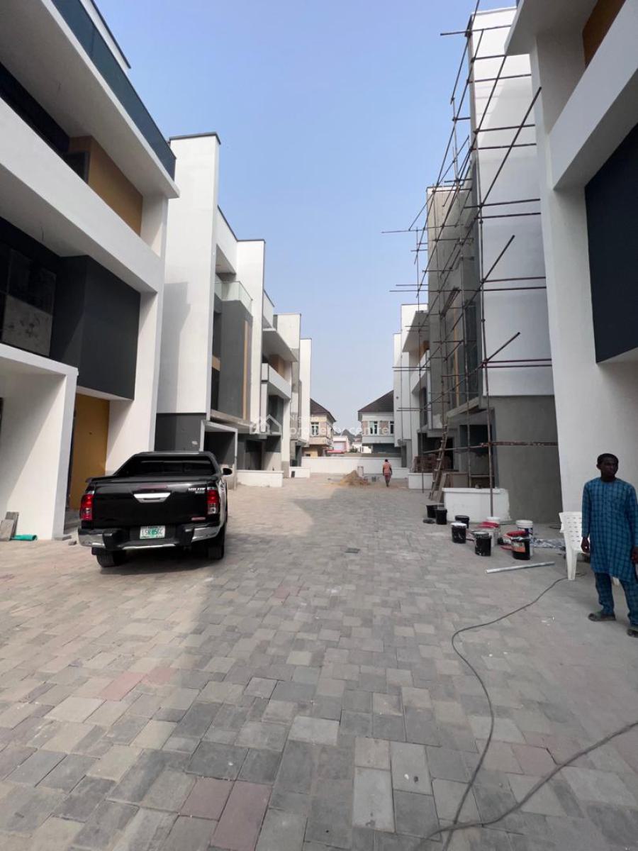 Brand New 4 Bedroom Terrace Duplex + Bq, Swimming Pool, Chevron, Lekki Expressway, Lekki, Lagos, Terraced Duplex for Sale
