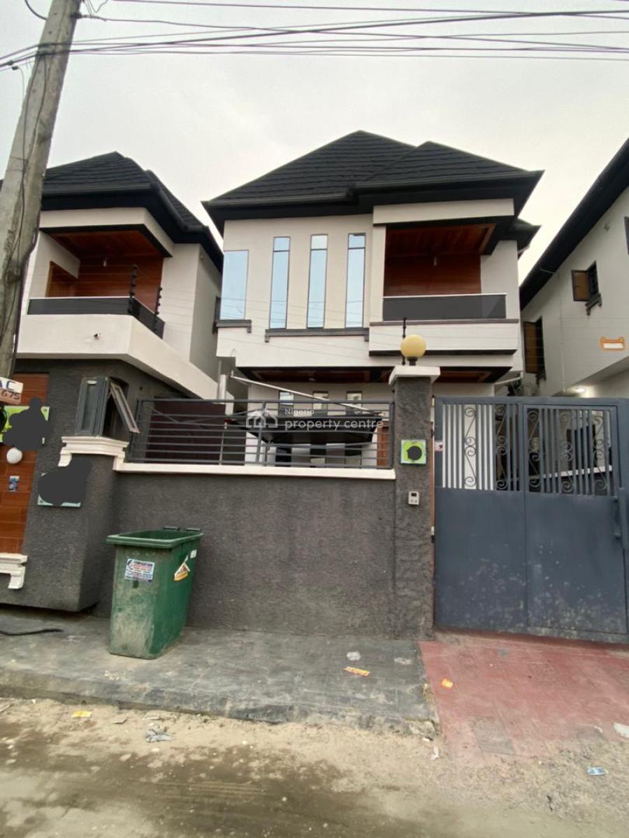 a Well Maintained 4 Bedrooms Semi Detached Duplex with Bq, Orchid Road, Lekki Phase 2, Lekki, Lagos, Semi-detached Duplex for Rent