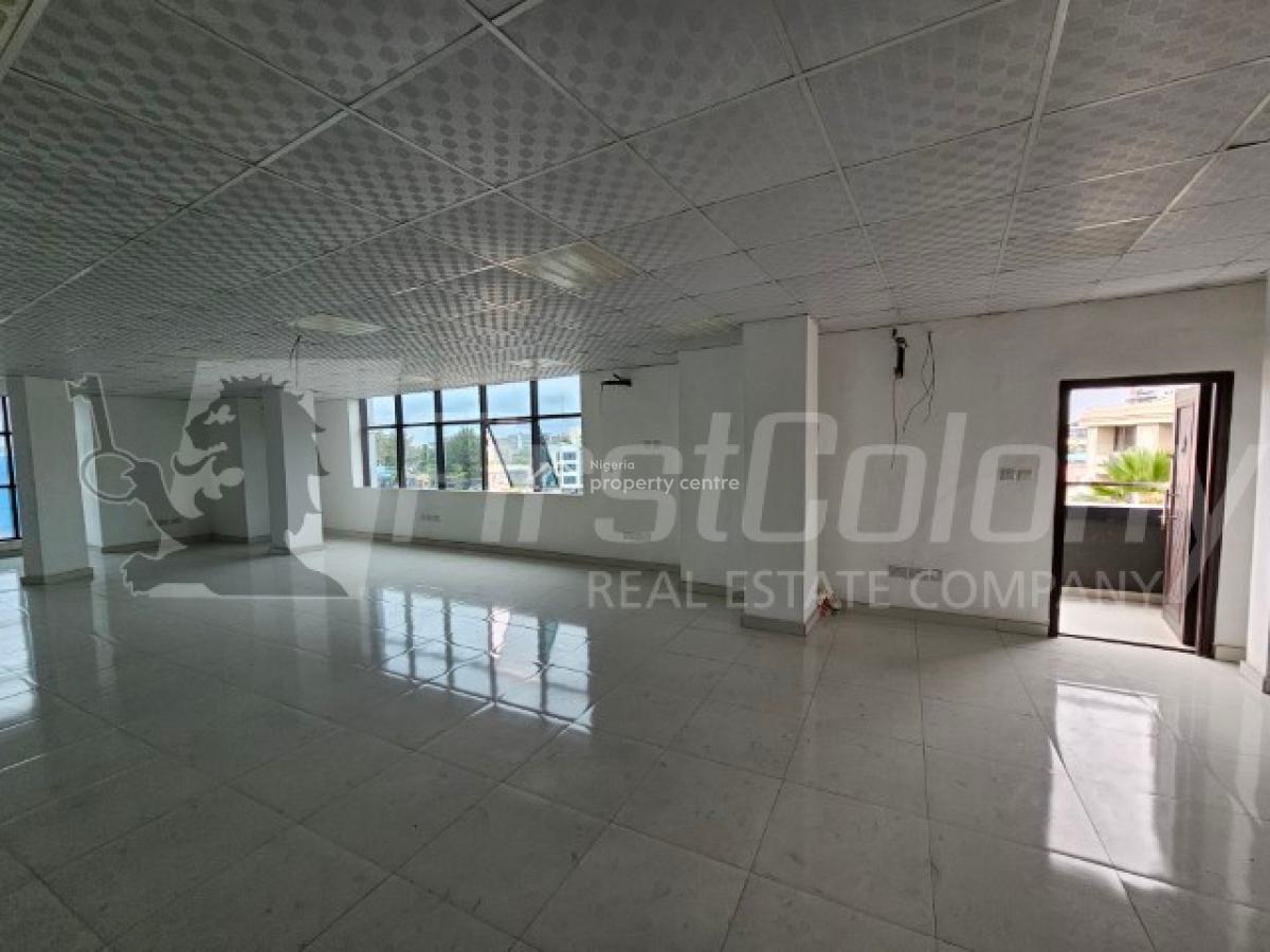 Well Built, 150 Sqm Serviced Open-plan Office Space, Victoria Island (vi), Lagos, Office Space for Rent