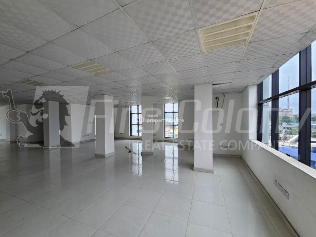 Well Built, 150 Sqm Serviced Open-plan Office Space, Victoria Island (vi), Lagos, Office Space for Rent