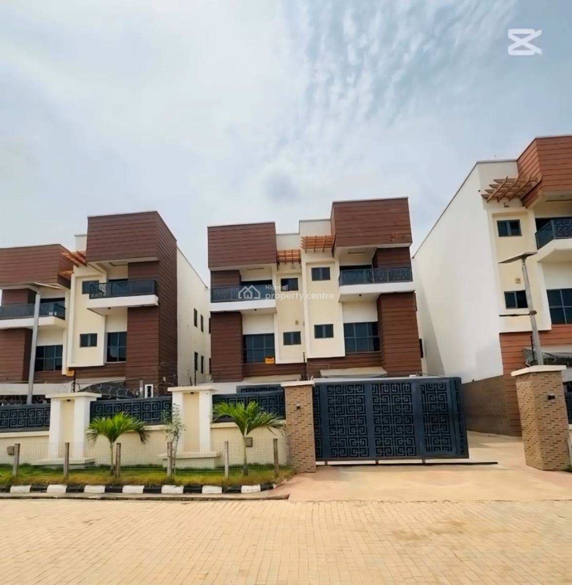 Luxury Brand New 4 Bedroom Terrace Duplex with Bq, By Games Village(tarred Rd), Kaura, Abuja, Terraced Duplex for Sale