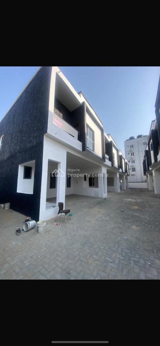 4 Bedroom Terrace Duplex, Off Alpha Beach Road Chevron Axis, Lekki, Lagos, Terraced Duplex for Rent