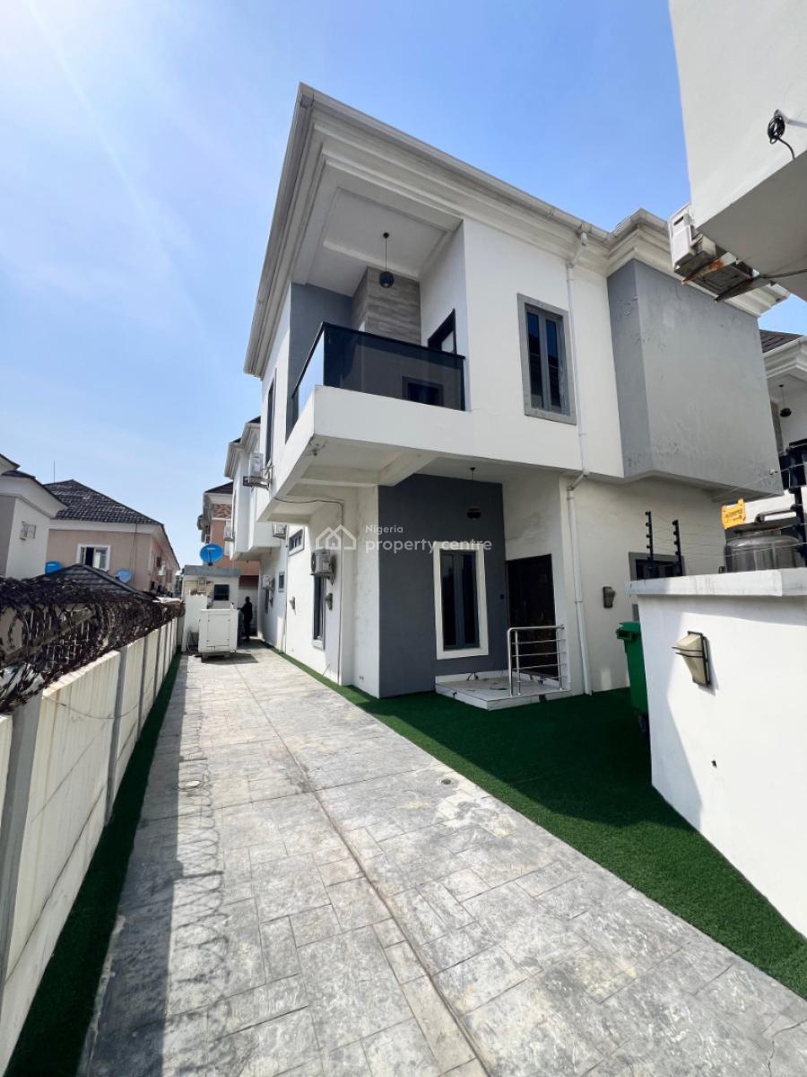 Furnished 5 Bedroom Detached Duplex + Bq, Chevron, Lekki, Lagos, Detached Duplex for Rent