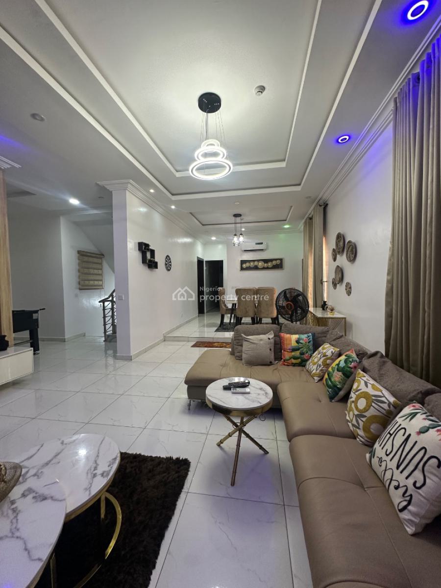 Luxury 3 Bedroom Duplex with Swimming Pool, Off Oduduwa Way, Ikeja Gra, Ikeja, Lagos, Semi-detached Bungalow Short Let