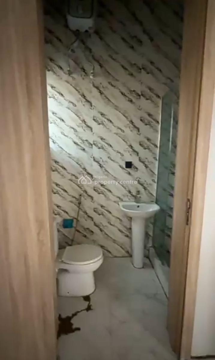 Downstairs Bedroom Inside a Shared Apartment { Video}, Canaan Estate Near Skymall, Sangotedo, Ajah, Lagos, Self Contain (single Rooms) for Rent