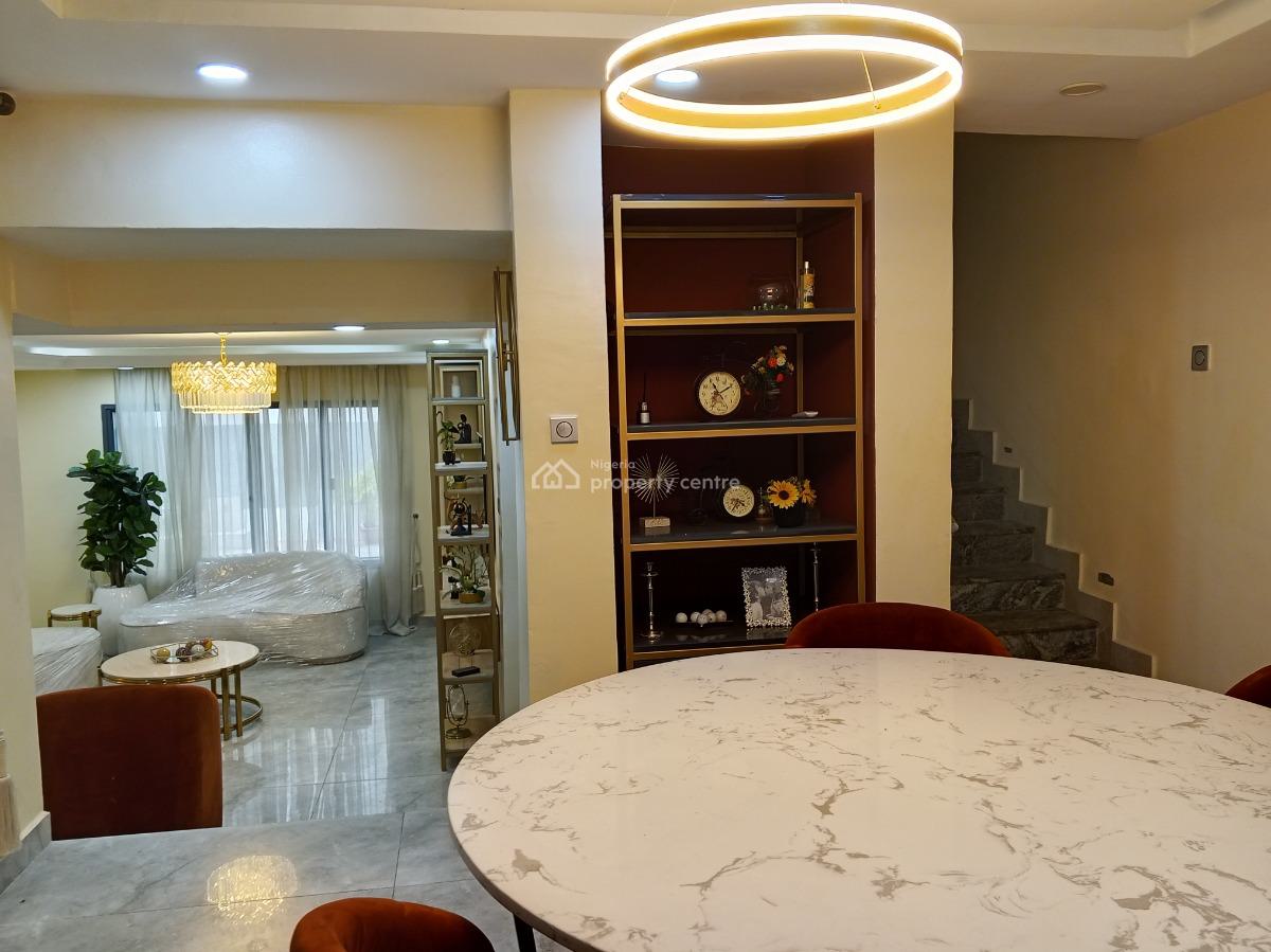 Furnished Luxury 4 Bedroom Terrace Duplex with Bq, Banana Island Road, Ikoyi, Lagos, Terraced Duplex for Rent