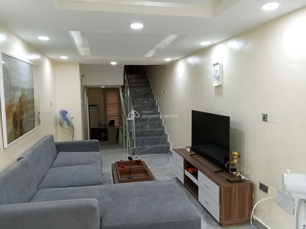 Furnished Luxury 4 Bedroom Terrace Duplex with Bq, Banana Island Road, Ikoyi, Lagos, Terraced Duplex for Rent